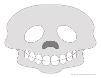 Masque-Squelette Halloween