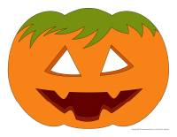 Masques-Les citrouilles Masques-Les citrouilles
