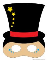 Masques-Magicien Masques-Magicien