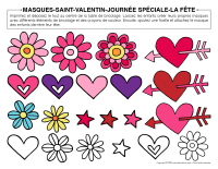 Masques Saint-Valentin-Journée spéciale-La fête