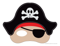 Masques-pirate Masques-pirate