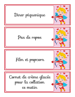 Mémos surprises-Cupidon