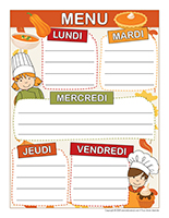 Menu interactif-Action de grâce