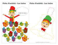 Mini cahier fiches d'activité-Les lutins 2017-2
