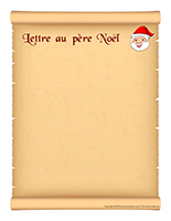 Modèle-Lettre au père Noël