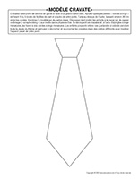 Modèle cravate