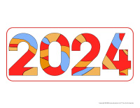 Modèles-Bonne année 2024