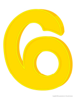 Modèles-Le chiffre 6 Modèles-Le chiffre 6