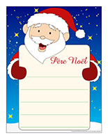 Modèles-papier aux lettre père Noël Modèles-papier aux lettre père Noël