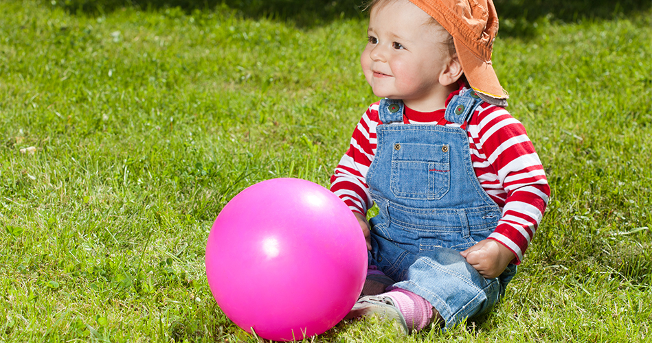 Mon ballon, activités pour enfants de 0 à 36 mois.