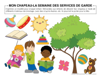 Mon chapeau-Semaine des services de garde 2025