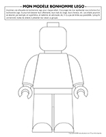 Mon modèle bonhomme Lego