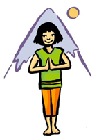 Résultat de recherche d'images pour "la montagne posture yoga"