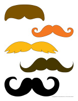 Moustaches personnages