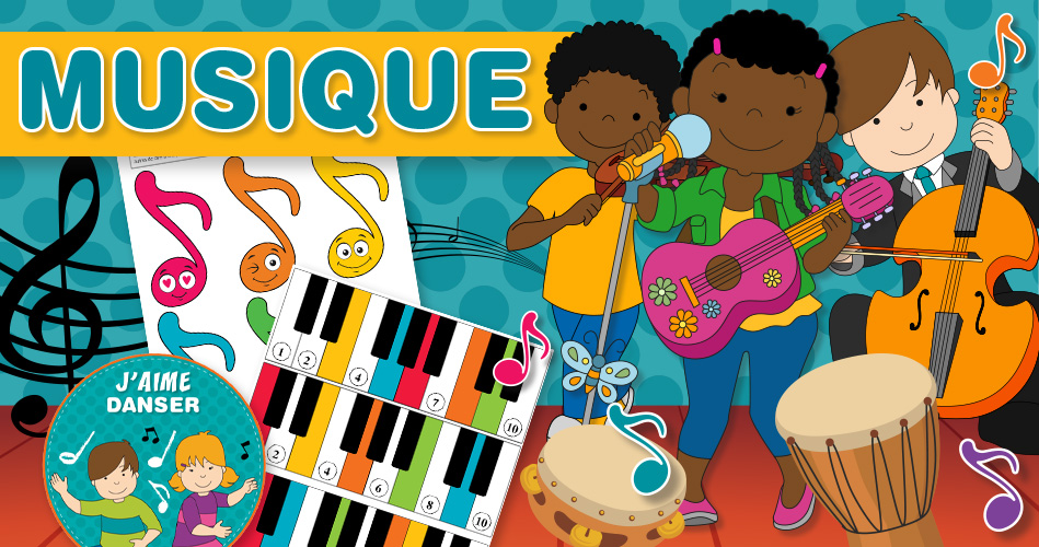 Partitions musicales gratuites pour les enfants. Partition de musique  gratuite.