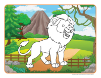 Napperons de jeux a modeler-Animaux