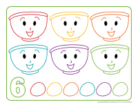 Napperons de jeux a modeler-Cuisine