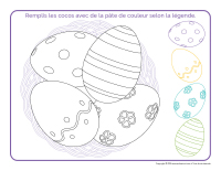 Napperons de jeux a modeler-Paques 2026