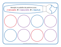 Napperons de jeux &agrave; modeler-Peinture 2026