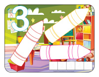 Napperons de jeux à modeler-Rentrée-1