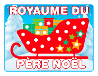 Napperons de jeux à modeler-Royaume du père Noël-2