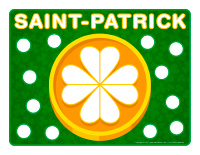 Napperons de jeux à modeler-Saint-Patrick