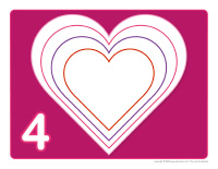 Napperons de jeux à modeler-Saint-Valentin 2023