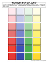 Nuances de couleurs