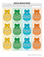 Oeufs miniatures