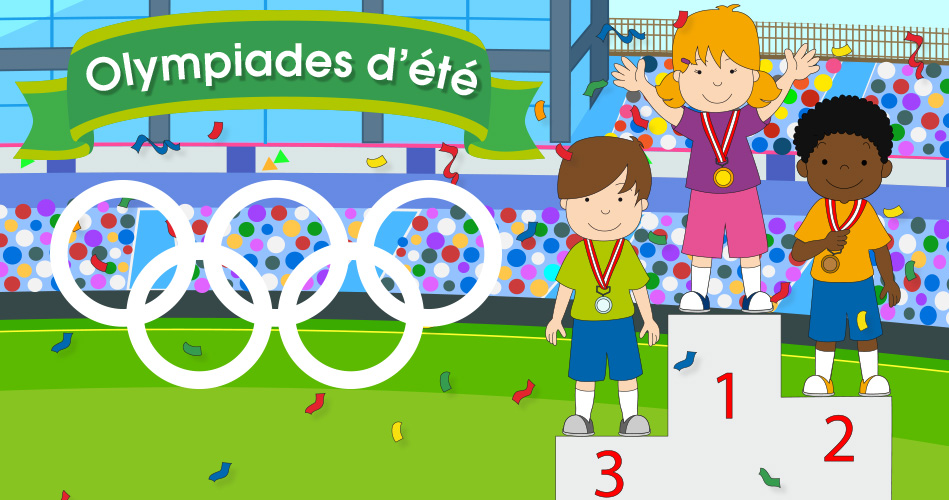 Etiquettes Jeux olympiques à imprimer