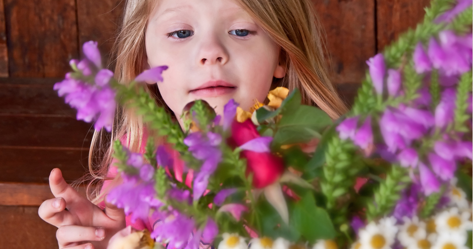 On bricole avec de « vraies » fleurs