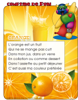 Orange-Comptine de Poni