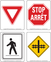 Panneaux de circulation