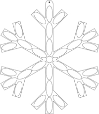 Patron flocons-2 Patron flocons-2