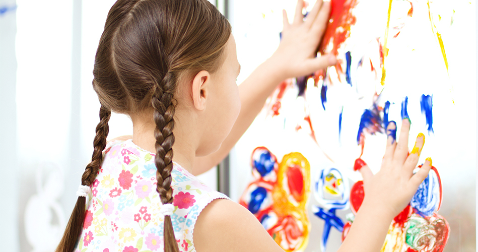 Peinture au doigt économique, recette de matériel éducatif