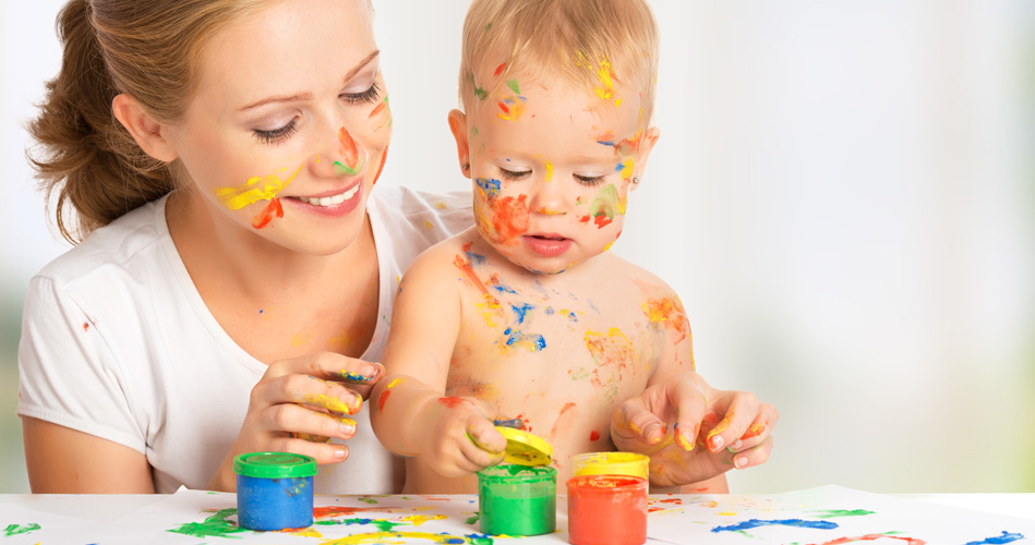 Peinture pour enfant - Eveil créatif - La Poste