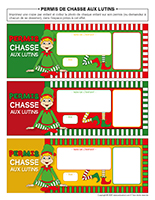 Permis de chasse aux lutins 2025
