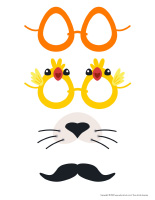 Personnages de P&acirc;ques tridimensionnels