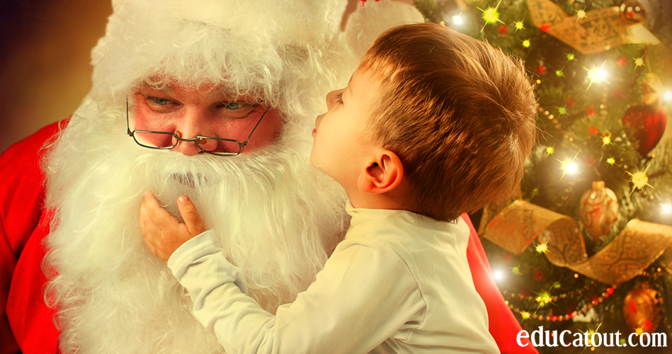 Petit Papa Noël fait parler les enfants