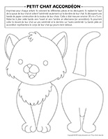 Petit chat accordéon