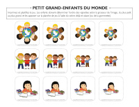 Petit grand-Enfants du monde