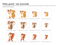 Petit grand-Les écureuils Petit grand-Les écureuils