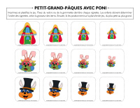 Petit grand Pâques avec Poni