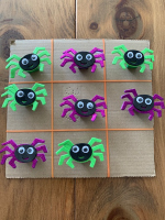 Petit tictactoe de l’Halloween tridimensionnel à fabriquer-1