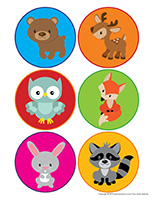 Petits animaux de la foret 2025