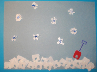 Petits flocons tridimensionnels-7 Petits flocons tridimensionnels-7