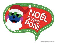 Photomaton-Noël avec Poni