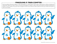 Pingouins à trier compter