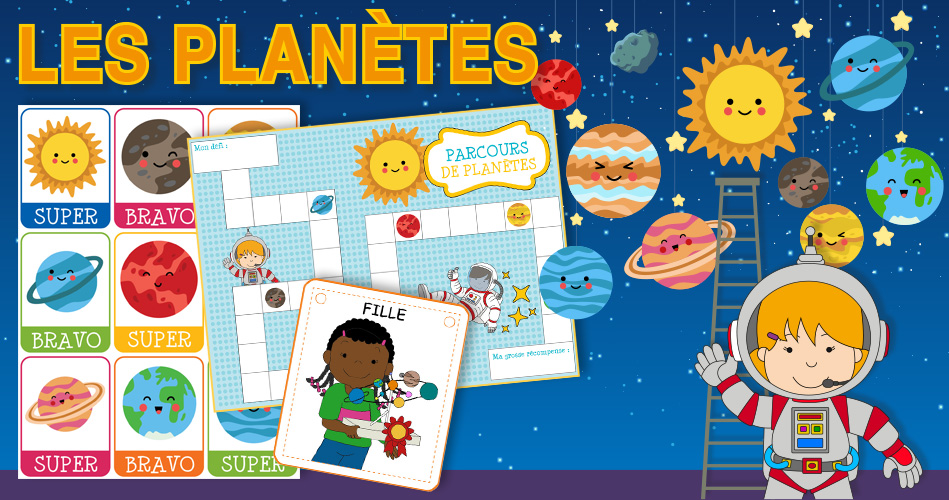 Planètes Livre D'activités pour Enfants: Age à partir de 5 ans