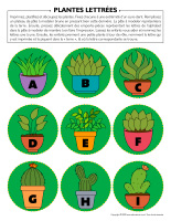 Plantes lettrées